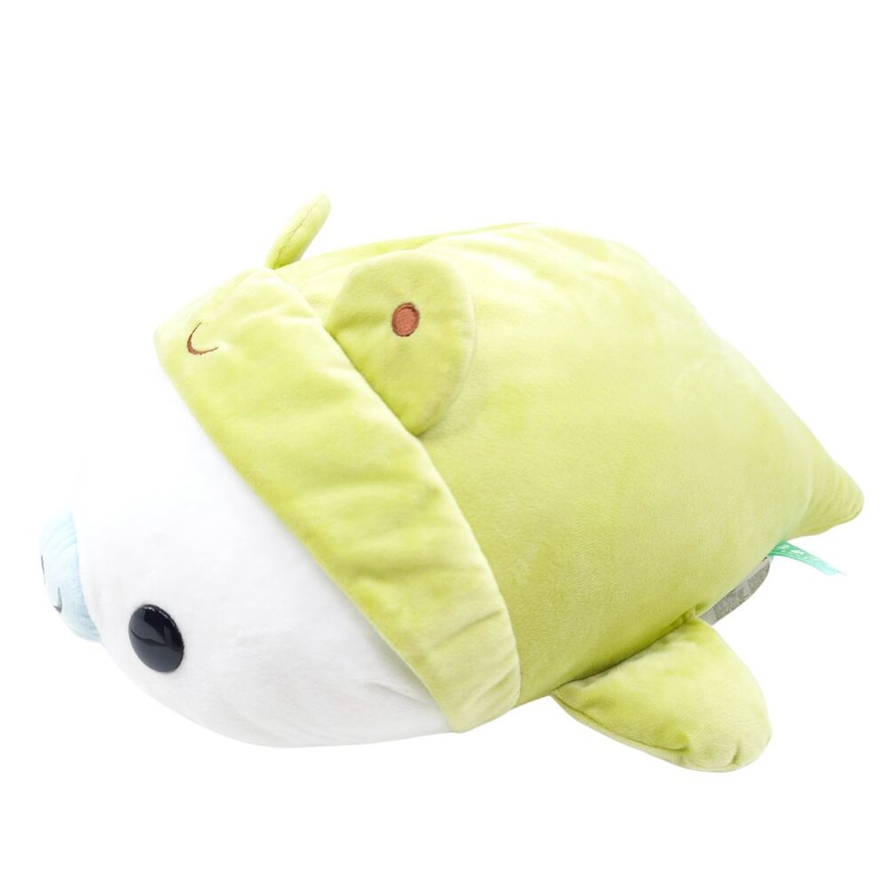 Large San-X Mamegoma Shirogoma Frog Costume Plush